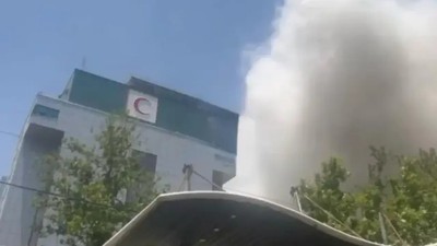 İsrail'den Tahran'da Kızılay binasına saldırı