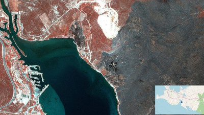 Uzaydan görüntülendi: Türkiye’de 32 bin futbol sahası büyüklüğünde alan yandı