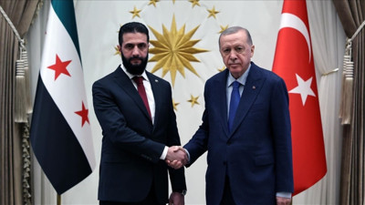 Erdoğan, Şara ile İsrail saldırısını görüştü