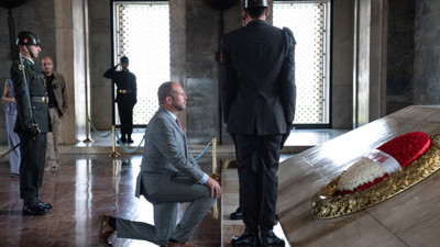 Anıtkabir'de neden diz çöktü? Belçika Savunma Bakanı'ndan dikkat çeken Atatürk mesajı