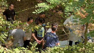 Sarıyer'de ormanda şüpheli ölüm! Başına poşet geçirilmiş erkek cesedi bulundu
