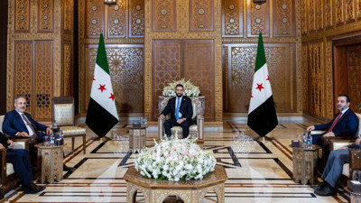 Hakan Fidan, Şam'da Suriye Devlet Başkanı Ahmed eş-Şara ile görüştü