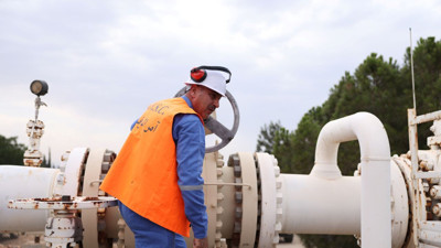 Azerbaycan’dan gelen doğal gaz Türkiye üzerinden Suriye’ye ulaştı