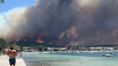 SON DAKİKA: Çanakkale'de orman yangını, vatandaşlar tahliye ediliyor