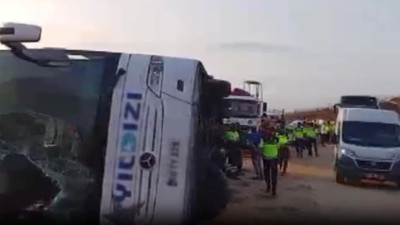 Kuzey Marmara Otoyolu’nda yolcu otobüsü devrildi: Çok sayıda ölü ve yaralılar var