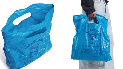 Şaka değil, gerçek: Balenciaga’nın 995 dolarlık “poşet” çantası olay yarattı!