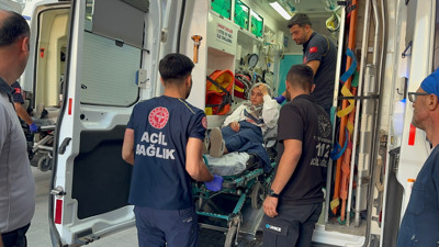 Yolcu minibüsü elektrik direğine çarptı! Çok sayıda yaralı var