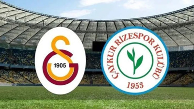 MAÇ ÖZETİNİ İZLEYİN! Galatasaray Rizespor maçı canlı izle!