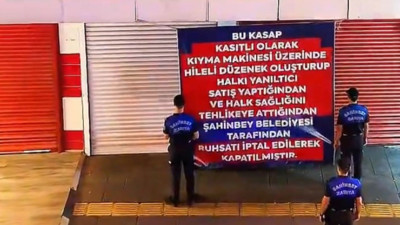 Kasapta akılalmaz düzenek ortaya çıktı! Bozuk etleri bu yöntemle vatandaşa yedirmiş