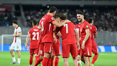 A Milli Takım Dünya Kupası Elemeleri’ne galibiyetle başladı | Gürcistan: 2 - Türkiye: 3