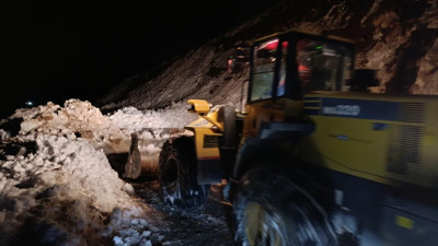 Rize’nin Tirovit Yaylası’na yine çığ düştü! Dün aynı bölgede 15 kişi mahsur kalmıştı