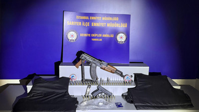 Sarıyer’de operasyon! INTERPOL’ün aradığı şahıs gitar kılıfındaki kalaşnikofla yakalandı
