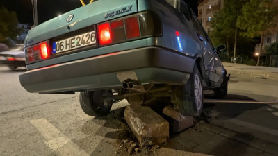 Aksaray’da refüje çıkan otomobilden inen 3 kişi kaza sonrası kayıplara karıştı