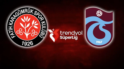 🔴 CANLI İZLE Karagümrük–Trabzonspor maçı saat kaçta hangi kanalda? Karagümrük–Trabzonspor maçı CANLI İZLE
