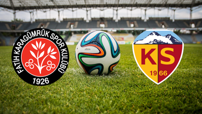 Süper Lig'de "can suyu" maçı! Düşme hattı alev aldı: F. Karagümrük - Kayserispor maçı saat kaçta, hangi kanalda?