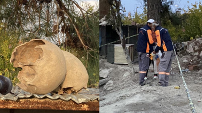 Burdur’da kazı yapılan alanda korkunç manzara! İnsan kemikleri ortaya çıktı