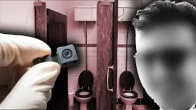 Özel okulda skandal: Öğretmen, tuvaletlere kamera yerleştirmiş!