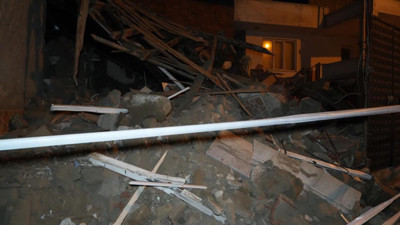 Balıkesir’de metruk bina çöktü: Ekipler inceleme başlattı