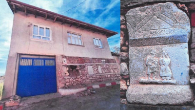 Köyde tarihi eser skandalı: Muhtar taşın peşine düşünce tutuklandı