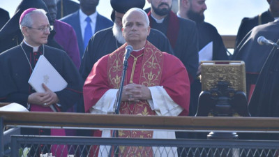 Dünyanın gözü İznik'te! Papa 14. Leo, tarihi bazilikada ayin yönetti!