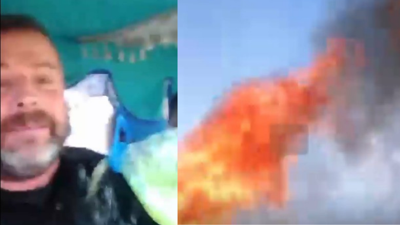 Kahramanmaraş’ta 5 çocuk babası adam belediye önünde kendini ateşe verdi