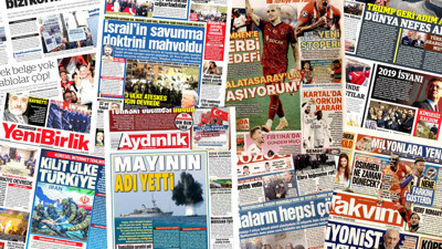 Gazete manşetleri 24 Mart Salı