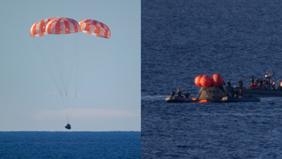 Artemis 2, dünyaya döndü!