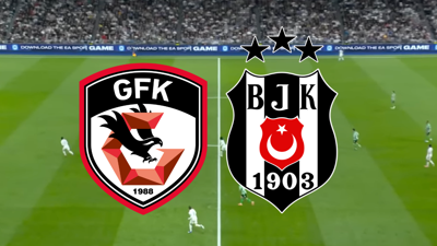 Gaziantep FK – Beşiktaş canlı izle! Gaziantep FK – Beşiktaş maçı hangi kanalda, saat kaçta?