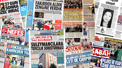 Gazete manşetleri 4 Mayıs Pazartesi