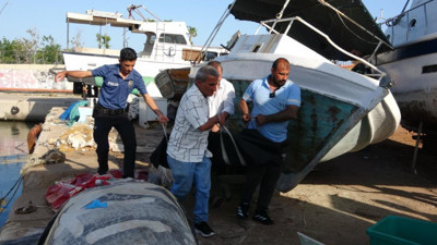 Mersin'de balıkçı barınağında erkek cesedi bulundu
