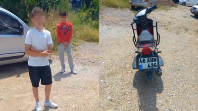 Plakayı bezle kapatan 14 yaşındaki sürücünün savunması pes dedirtti! "Abi ceza kesiyorlar diye kapattım!"