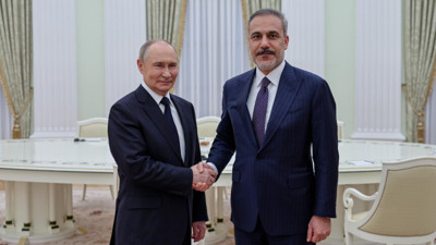 Dışişleri Bakanı Hakan Fidan, Rusya Devlet Başkanı Vladimir Putin ile görüştü