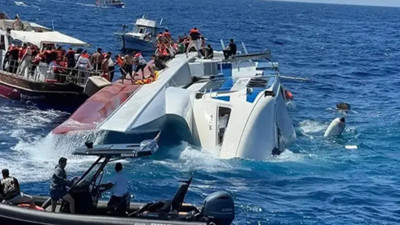 Girne açıklarında batan gemide hayatını kaybedenlerin kimlikleri belli oldu! 20 kişi hala kayıp