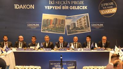 İDAKON Yapı, İDAPARK Paşaköy ve İDAPARK Yıldız projelerini lanse etti