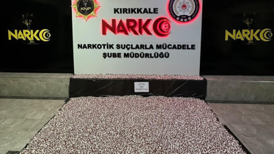 Kırıkkale merkezli uyuşturucu operasyonu! 107 bin 200 hap ele geçirildi, 6 tutuklama