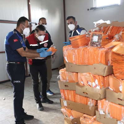 25 ton bozuk tavuk ele geçirildi