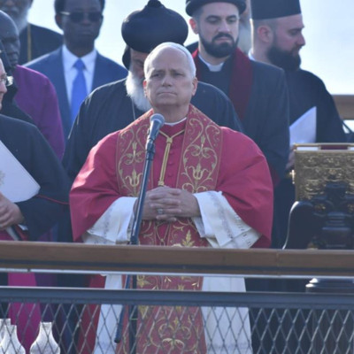 Papa 14. Leo, tarihi bazilikada ayin yönetti!