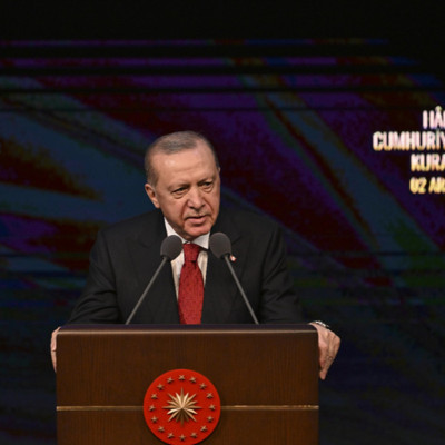 Cumhurbaşkanı Erdoğan Beştepe'de konuştu