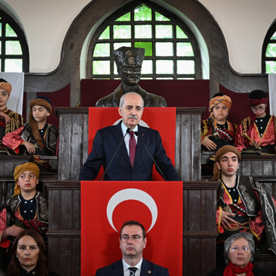 TBMM'nin açılışının 106. yıl dönümünde Birinci Meclis'te tören düzenlendi