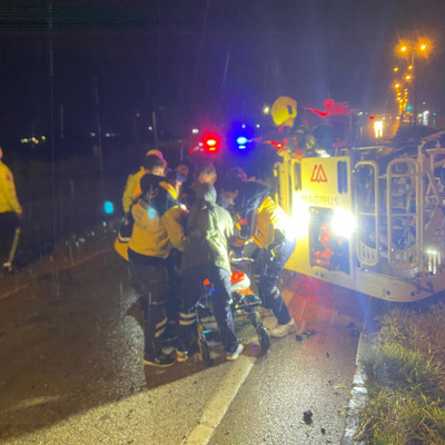 Balıkesir’de yolcu otobüsü devrildi