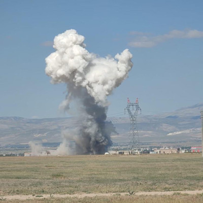 Niğde'de havai fişek fabrikasında patlama