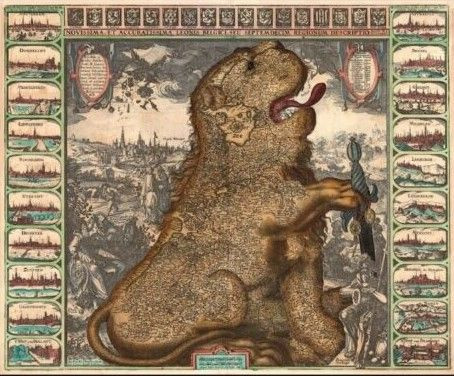 Politik mesajlardan yanlış anlaşılmalara kadar...Tarihin en garip haritaları! - Resim: 4