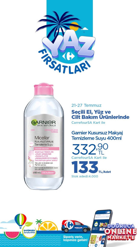 CarrefourSA’da büyük kozmetik indirimi! Makyaj temizleme suyundan nemlendiriciye onlarca ürün fırsat reyonunda - Resim: 2