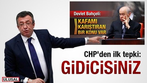CHP'den Bahçeli'ye '100 bin imza' tepkisi