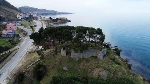 Trabzon'daki tarihi ''Arakale'' yenilendi