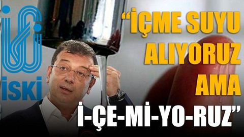Halil Nebiler: İçme suyu alıyoruz ama içemiyoruz