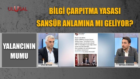 Bilgi çarpıtma yasası sansür mü?