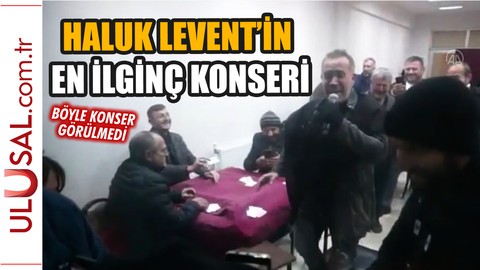 Haluk Levent'in en ilginç konseri