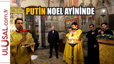 Putin Noel ayininde