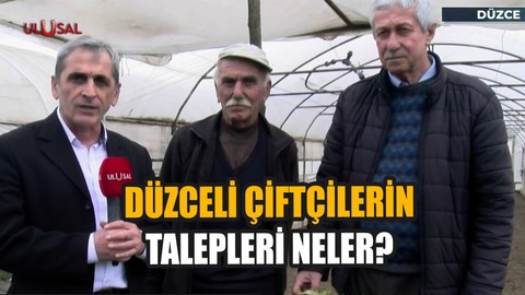 Düzceli çiftçilerin talepleri neler?